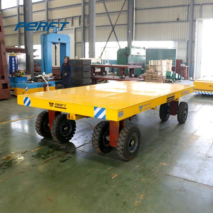 battery powered trackless transfer carts