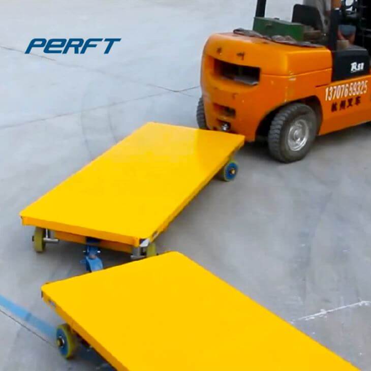 battery powered trackless transfer cart