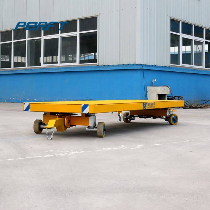 electric powered trackless transfer cart